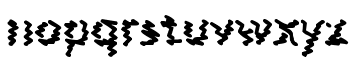 Astral Wave Font LOWERCASE