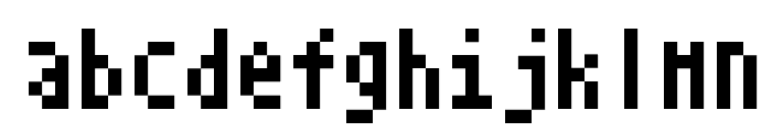 Atari Small Font LOWERCASE