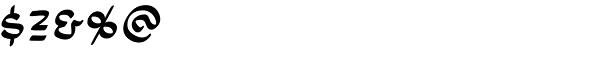 Atland BB-Regular Font OTHER CHARS