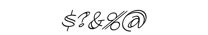 AtlandSketchesBB-Italic Font OTHER CHARS