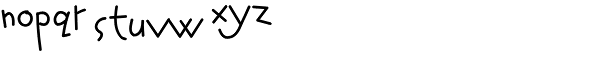 AuktyonZ Regular Font LOWERCASE