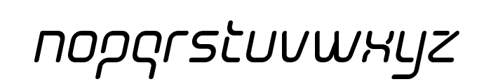 Aunchanted Bold Oblique Font LOWERCASE