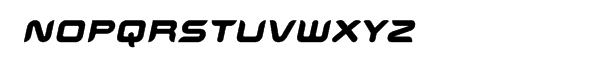 Aura Oblique Font UPPERCASE