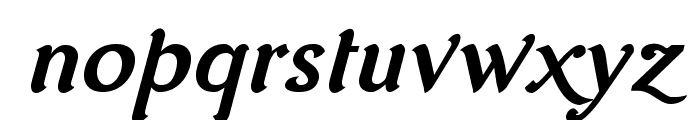 AurelisADFNo2Std-BoldItalic Font LOWERCASE