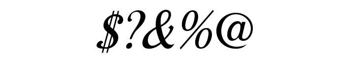 AurelisADFNo2Std-Italic Font OTHER CHARS