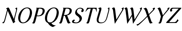 AurelisADFNo2Std-Italic Font UPPERCASE