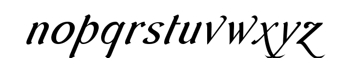AurelisADFScriptNo2Std-CoIt Font LOWERCASE