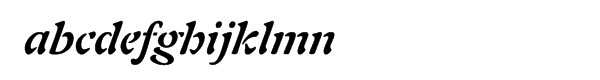 Auriol™ Bold Italic Font LOWERCASE
