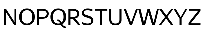 AurulentSans-Regular Font UPPERCASE