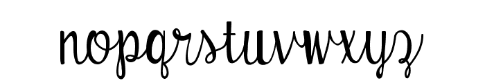 Austie Bost Envelopes Font LOWERCASE