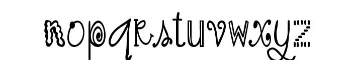 Austiebost Crazy Days Font LOWERCASE