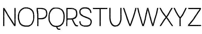 AustralSansStamp-Thin Font UPPERCASE