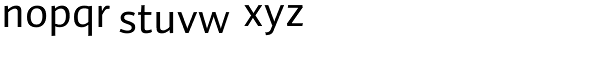 Auto 2 Regular Font LOWERCASE