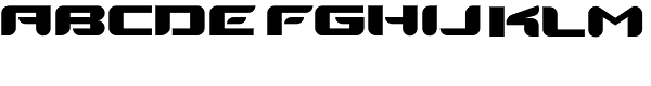 Automaton Font UPPERCASE