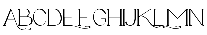 Avanti Serif Regular Font UPPERCASE