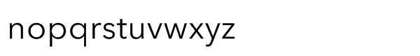 Avenir® Next Com Regular Font LOWERCASE