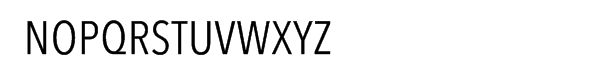 Avenir® Next Pro Condensed Font UPPERCASE