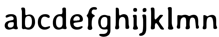 Averia Libre Regular Font LOWERCASE