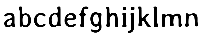 Averia-Regular Font LOWERCASE