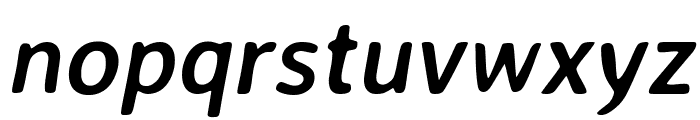 Averia Sans Libre Bold Italic Font LOWERCASE