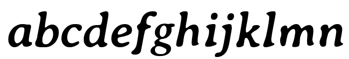 Averia Serif Libre Bold Italic Font LOWERCASE
