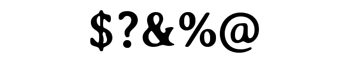 Averia Serif Libre Bold Font OTHER CHARS
