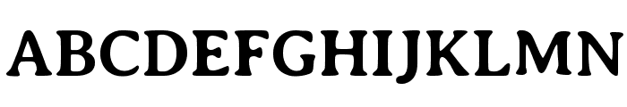 Averia Serif Libre Bold Font UPPERCASE