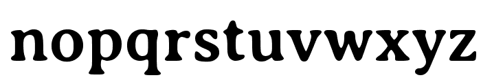 Averia Serif Libre Bold Font LOWERCASE