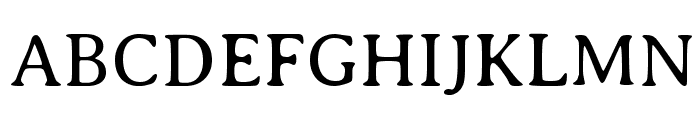 Averia Serif Libre Light Font UPPERCASE