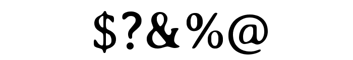 Averia Serif Libre Regular Font OTHER CHARS