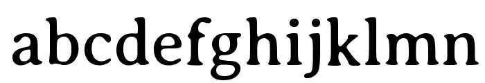 Averia Serif Libre Regular Font LOWERCASE