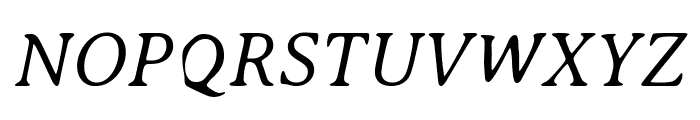 AveriaSerif-LightItalic Font UPPERCASE