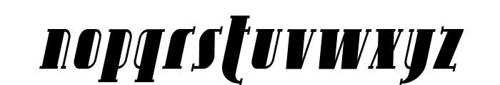 Avondale Cond Italic Font LOWERCASE
