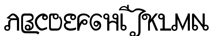 AW_Siam  English not Thai Font UPPERCASE