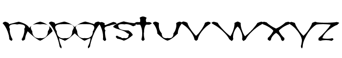 AwlScrawl Font LOWERCASE