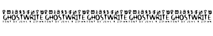 B3th-Ghostwrite-JRZ Font OTHER CHARS