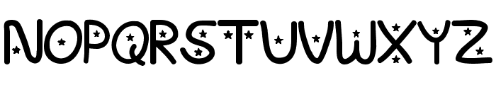 Baby, You're A Star Font UPPERCASE