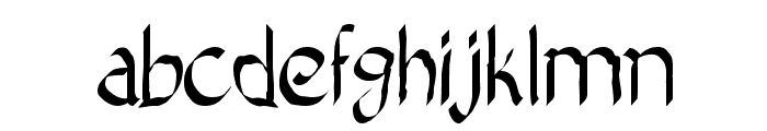 Bad Calligraphic 2 Font LOWERCASE