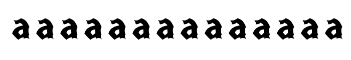 Bad-Hair-Day Font LOWERCASE