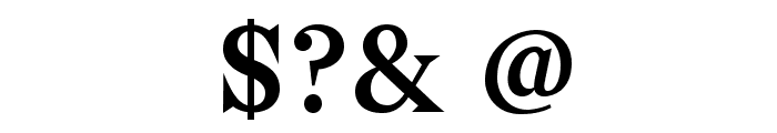 Bagnard Font OTHER CHARS