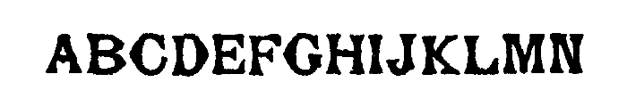 Bajorelle - Regular Font LOWERCASE