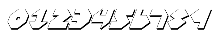 Bal-Astaral 3D Italic Font OTHER CHARS