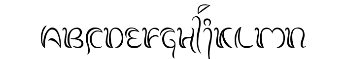 Balinese Family Normal Font UPPERCASE