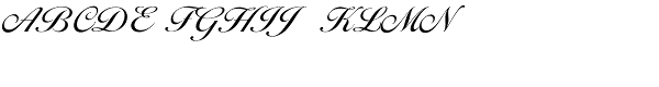 Ballantines Serial Font UPPERCASE