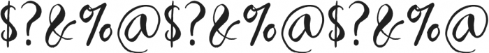 Ballarea Typeface otf (400) Font OTHER CHARS