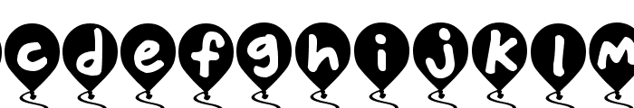 Balloon Floats Font UPPERCASE
