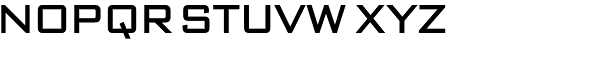 Bank Gothic AS-SC Font UPPERCASE