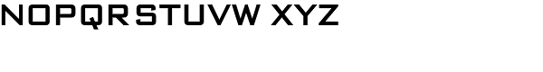 Bank Gothic AS-SC Font LOWERCASE