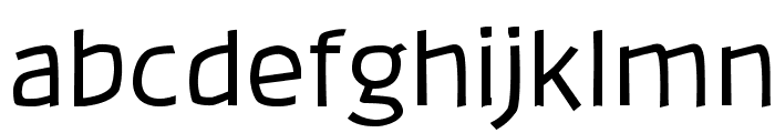 Banksia-Regular Font LOWERCASE