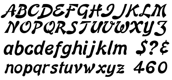 Banner Normal Font What Font Is